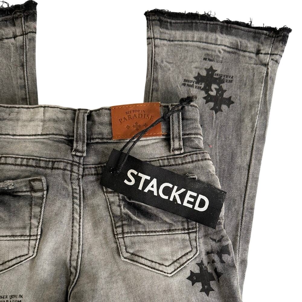 NWT Jordan Craig GIRLS SEE YOU IN PARADISE denim jean size 2 - Picture 10 of 13